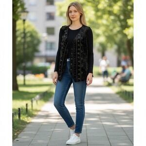 Black Button Down Shirt for Women